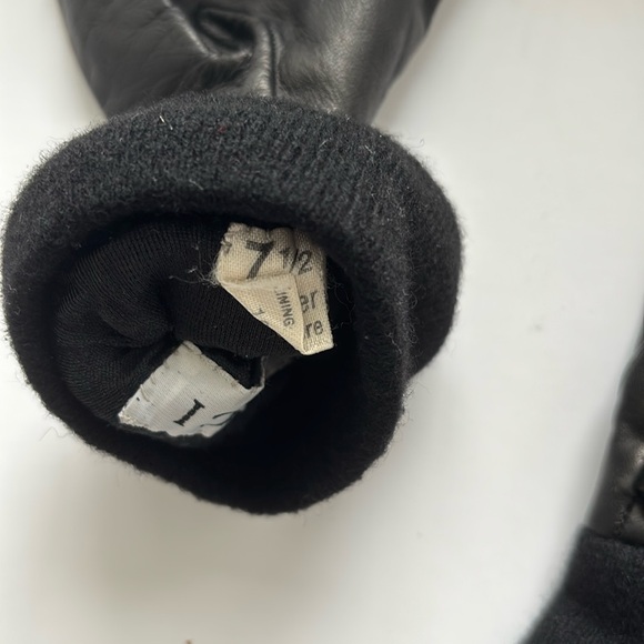 Gucci Horsebit Black Leather Gloves - Picture 5 of 5